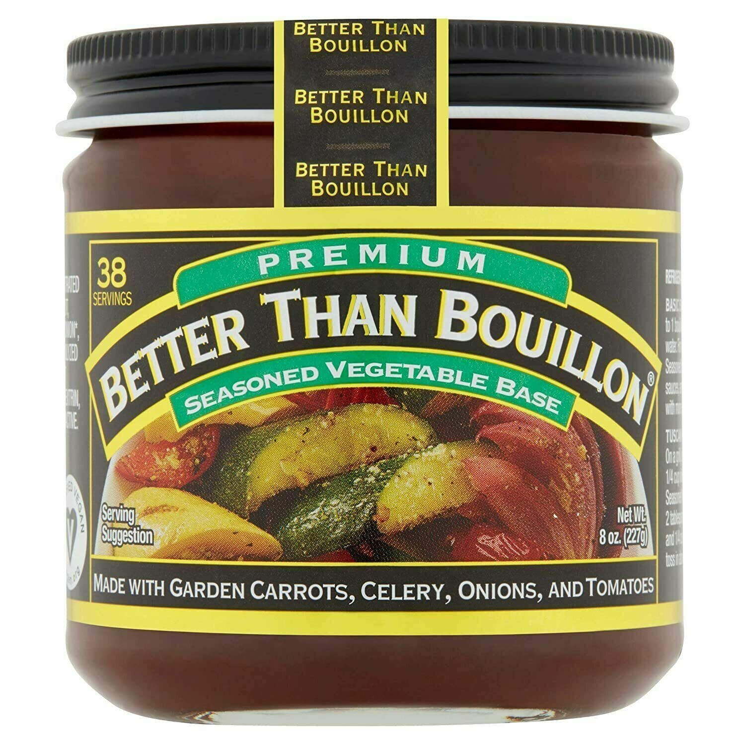 BETTER THAN BOUILLON VEGETABLE BASE 8OZ