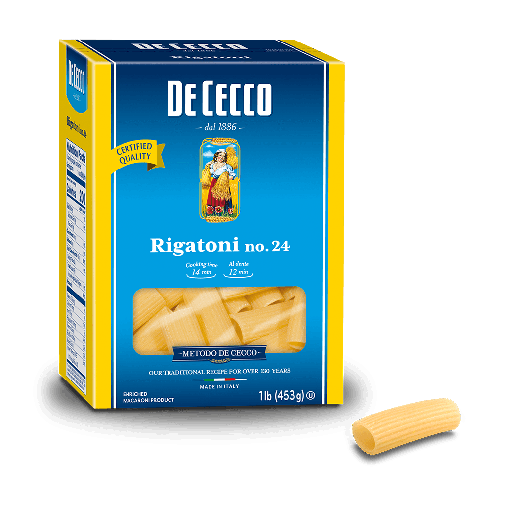 DE CECCO RIGATONI NO. 24 PASTA 16OZ