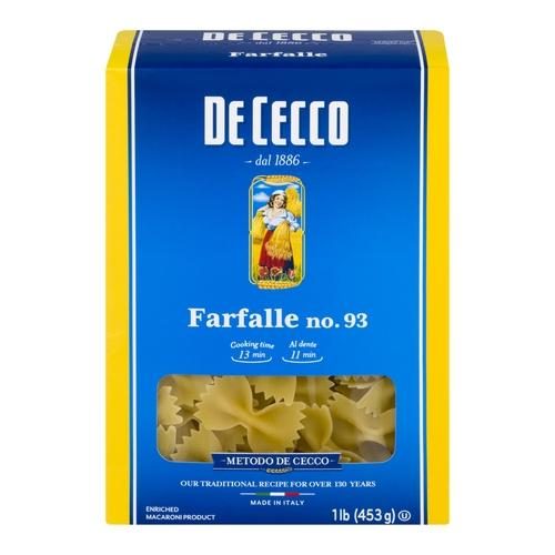 DE CECCO FARFELLE NO.93 PASTA 16OZ