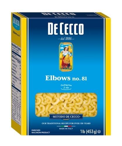 DE CECCO ELBOWS NO.81 PASTA 16OZ