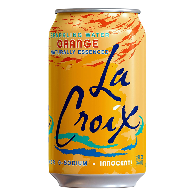 LA CROIX ORANGE SPARKLING WATER 12OZ