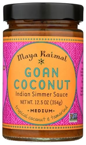 MAYA KAIMAL GOAN COCONUT INDIAN SIMMER SAUCE 12.5OZ