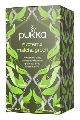 PUKKA SUPREME MATCHA GREEN TEA 20CT