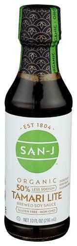 SAN J TAMARI LITE SOY SAUCE 10 OZ