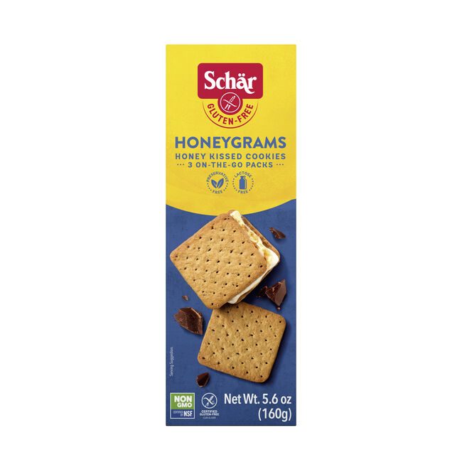 SCHAR HONEYGRAM COOKIES GF 5.6OZ