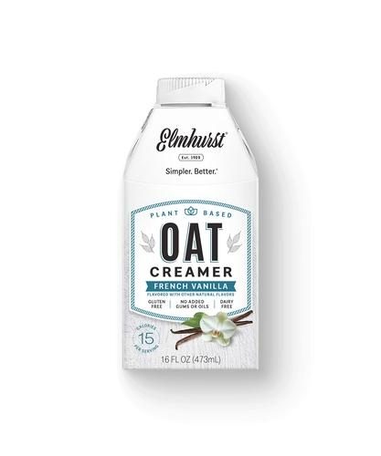 ELMHURST FRENCH VANILLA OAT CREAMER 16OZ