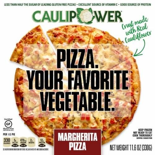 CAULIPOWER MARGHERITA PIZZA 10.9OZ