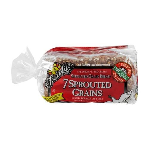FOOD FOR LIFE 7 SPROUTED GRAIN BREAD 24OZ
