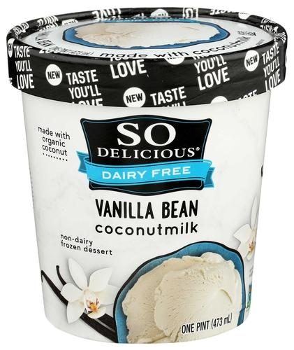 SO DELICOUS VANILLA BEAN CCNTMLK FRZN DSSRT 16OZ