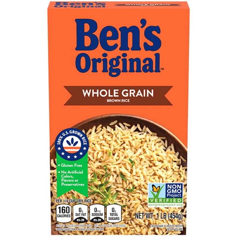 BENS ORIGINAL BROWN RICE 454 G