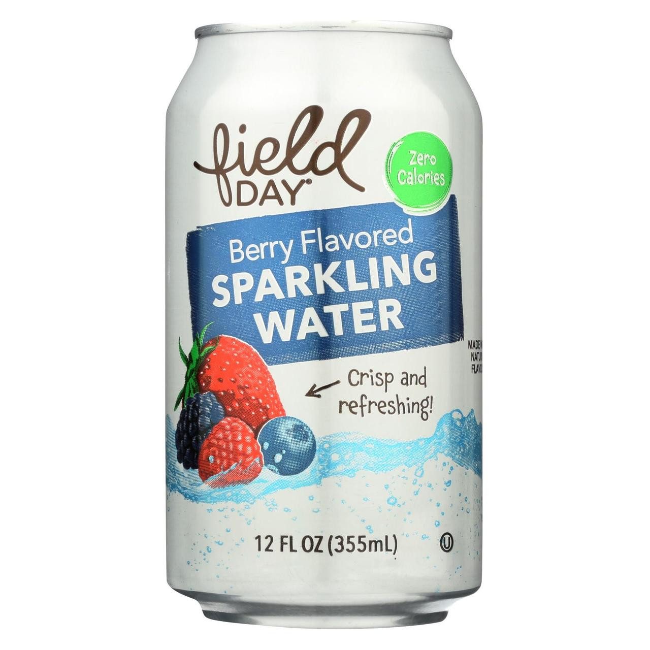 FIELD DAY BERRY SPARKLING WATER 12OZ