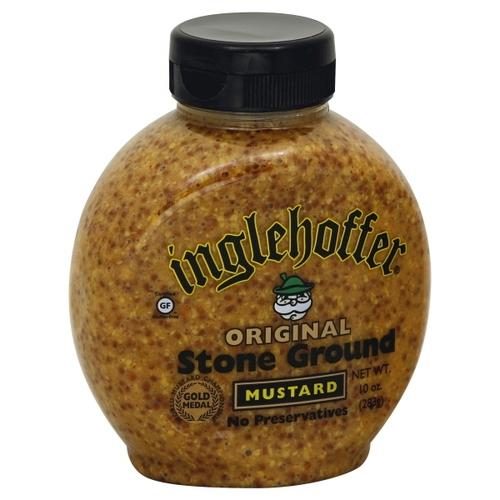 INGLEHOFFER STONE GROUND MUSTARD 10 OZ