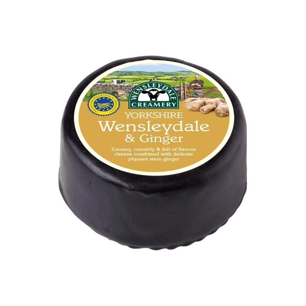 WENSLEYDALE& STEM GINGER 200GM