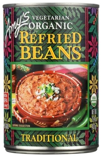 AMYS REFRIED BEANS 15.4OZ