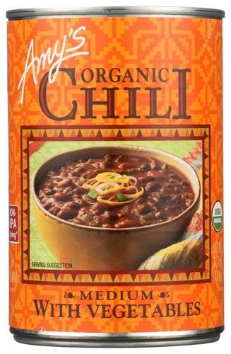 AMYS CHILI W MEDIUM VEGGIES 14.7OZ