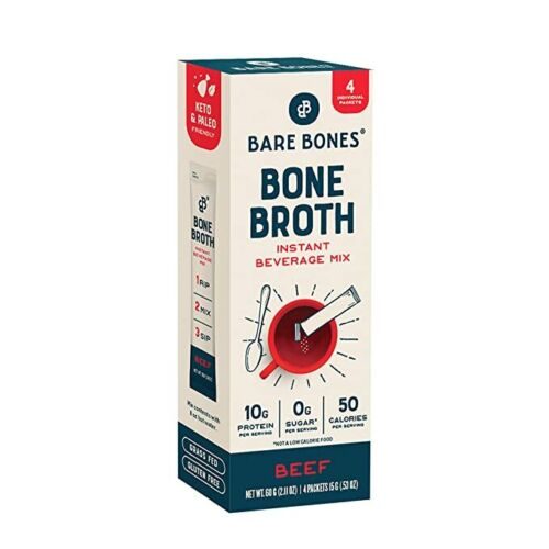 BARE BONES INSTANT BEEF BONE BROTH 2.12OZ
