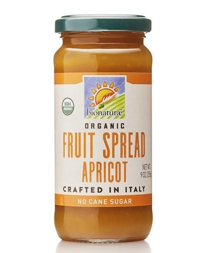 BIONATURAE APRICOT FRUIT SPREAD 9OZ