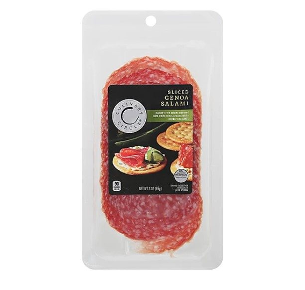 CITTERIO SLICED GENOA SALAMI 3OZ