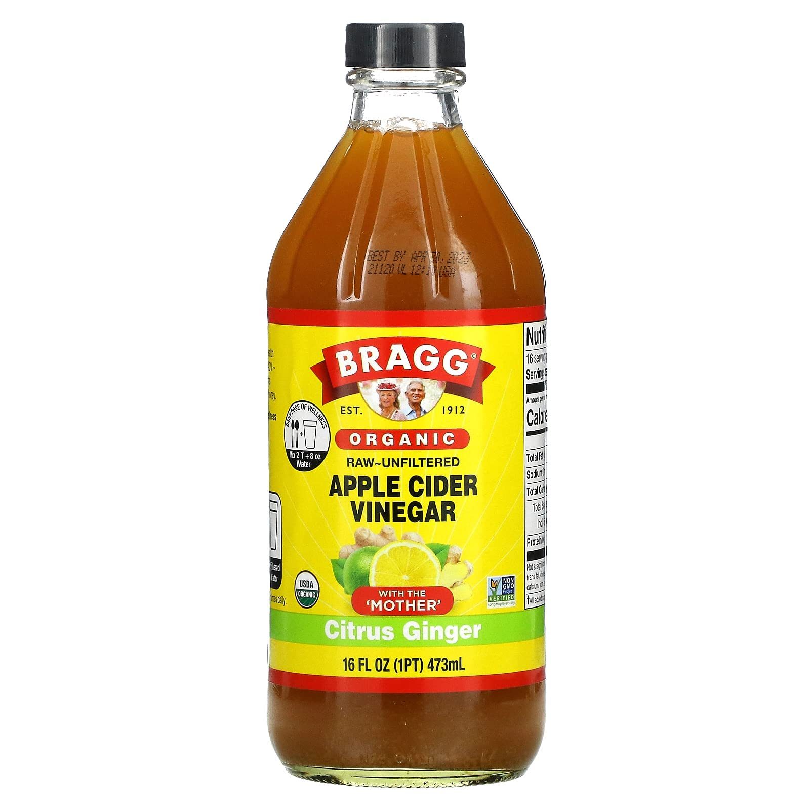 BRAGG CITRUS GINGER APPLE CIDER VINEGAR 16OZ