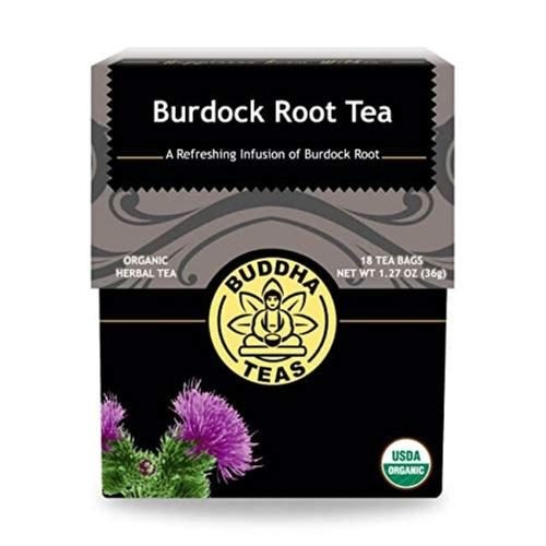 BUDDHA TEAS BURDOCK ROOT TEA 18BAG