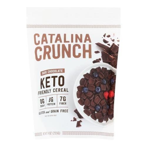 CATALINA CRUNCH DARK CHOCOLATE CEREAL 9OZ