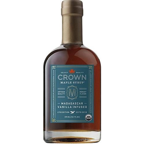 CROWN MAPLE MADAGASCAR VANILLA SYRUP 8.5OZ