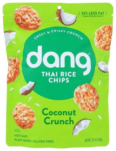DANG THAI RICE COCONUT CRUNCH CHIPS 3.5OZ