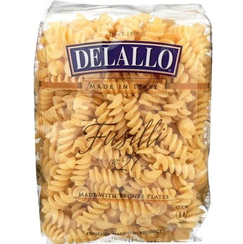 DELALLO FUSILLI PASTA 16OZ
