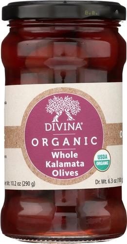 DIVINA WHOLE KALAMATA OLIVES 6.35OZ