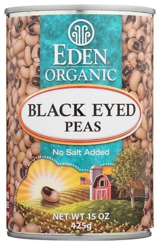 EDEN ORGANIC BLACKEYED PEAS 15OZ