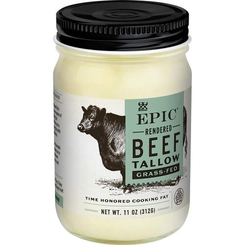 EPIC BEEF TALLOW RENDERED FAT 11OZ