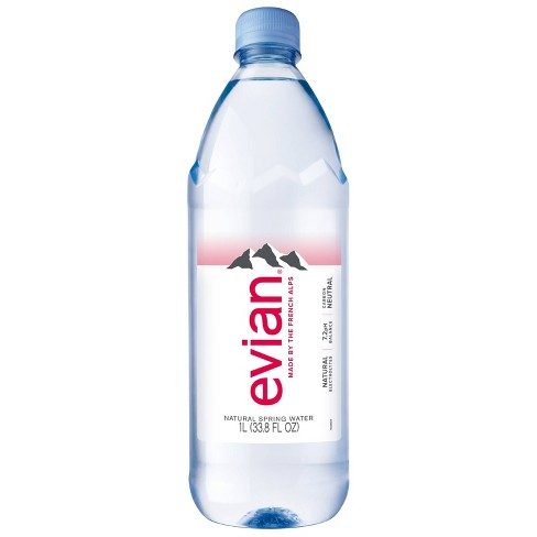 EVIAN SPRING MINERAL WATER 1LT