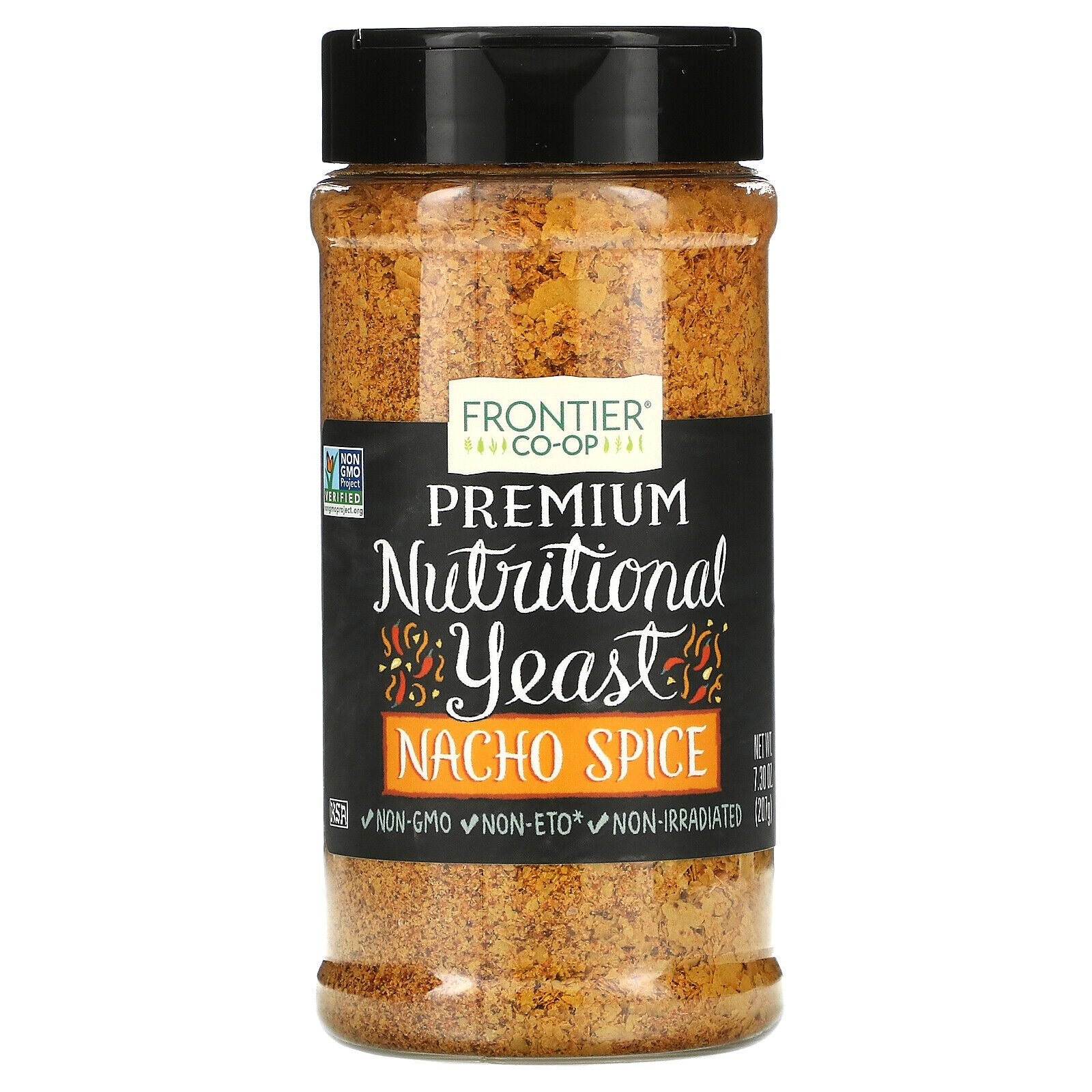FRONTIER NACHO SPICE PREM NUTRITIONAL YEAST 7.3OZ