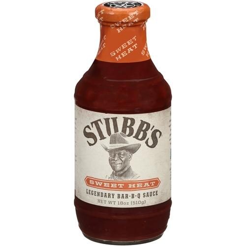 STUBBS BBQ SAUC SWEET HEAT 18 OZ