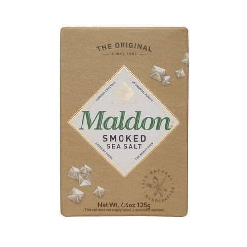 MALDON FLAKES SMOKED SEA SALT 4.4OZ