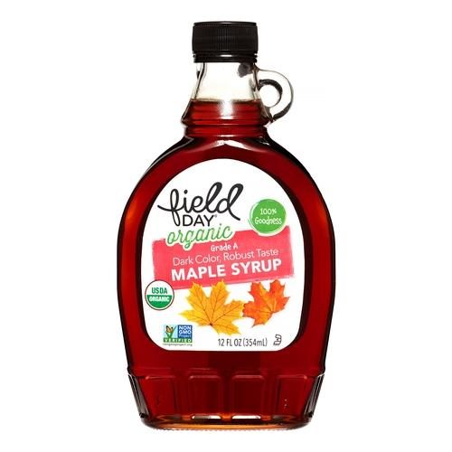 FIELD DAY GRADE A MAPLE SYRUP 12OZ