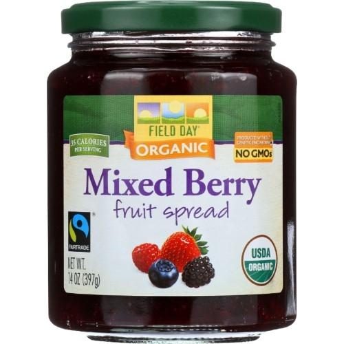 FIELD DAY MIXED BERRY FRUIT SPREAD 14OZ