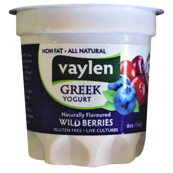 VAYLEN GREEK YOGURT WILD BERRIES 160 G