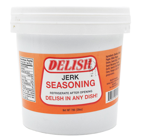 DELISH BAJAN JERK SEASONING 1L (TUB)