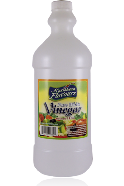 KARIBBEAN FLAVOURS PURE WHITE VINEGAR 1L