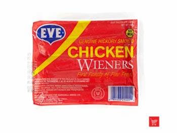 EVE CHICKEN WEINERS 365 G