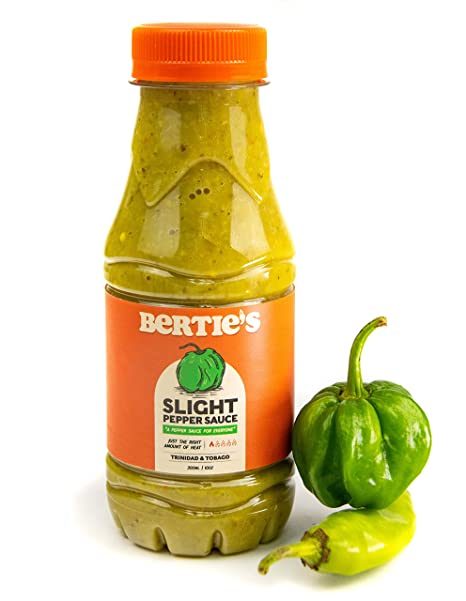BERTIES SLIGHT PEPPER SAUCE 150ML