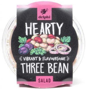 DELPHI THREE BEAN SALAD 220G