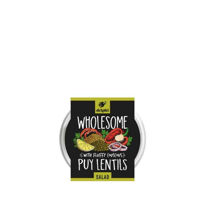 DELPHI PUY LENTIL & COUSCOUS SALAD 185G