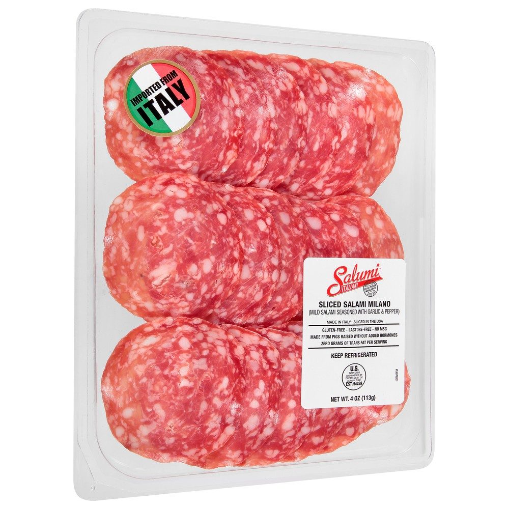 SALUMI SLICED MILANO SALAMI 4OZ