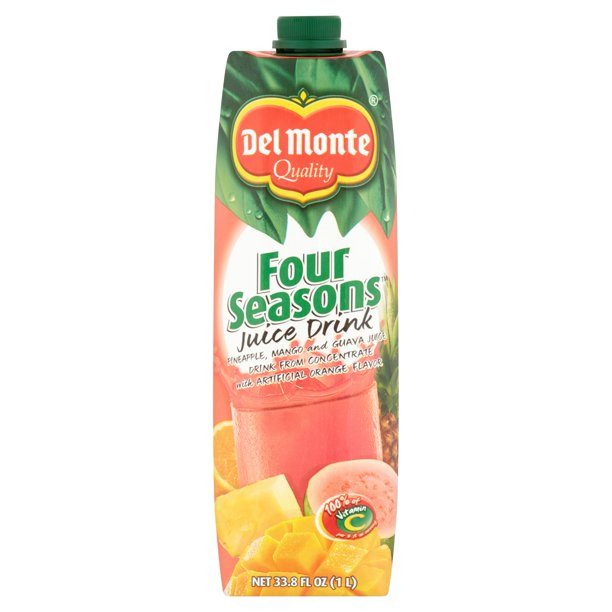 DEL MONTE GUAVA PINEAPPLE NECTAR 32OZ