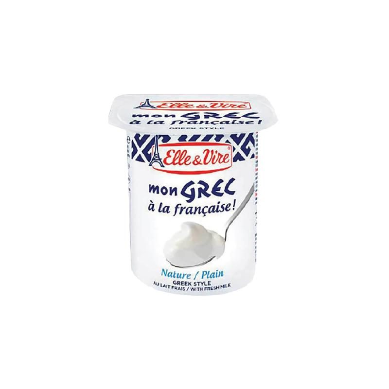 E&V GREEK VANILLA YOGURT 125G