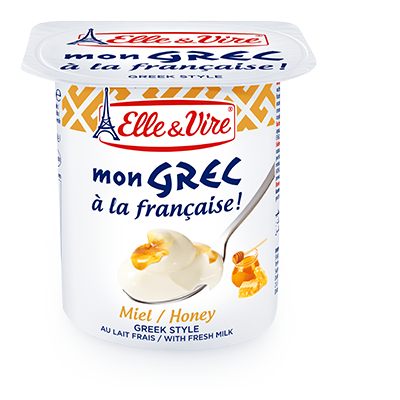 E &V HONEY GREEK YOGURT 125G