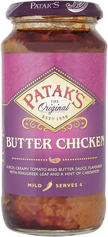PATAKS BUTTER CHICKEN FAMILY SAUCE 450G