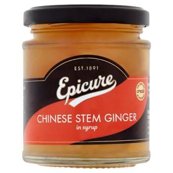 EPICURE STEM GINGER IN SYRUP 225G